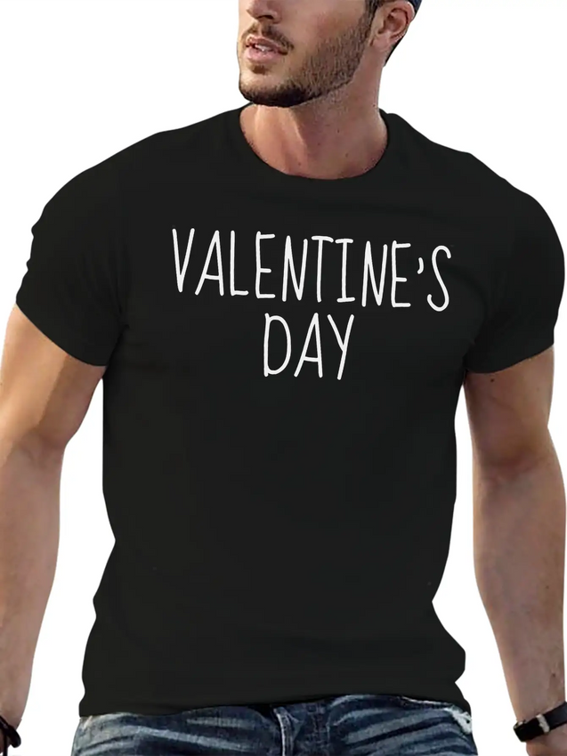 Valentines Day Lightweight Cotton T-Shirt – Daily Comfort Graphic Shirt