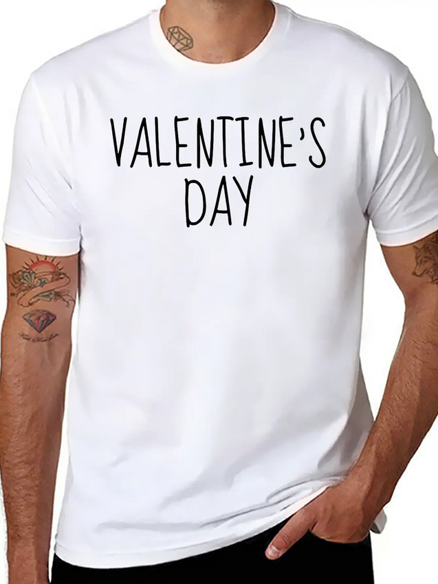 Valentines Day Lightweight Cotton T-Shirt – Daily Comfort Graphic Shirt