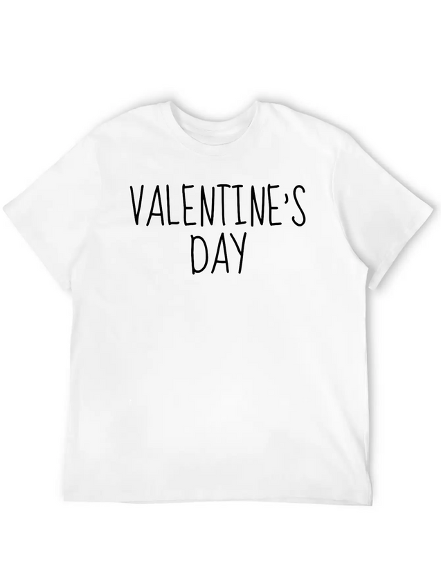 Valentines Day Lightweight Cotton T-Shirt – Daily Comfort Graphic Shirt