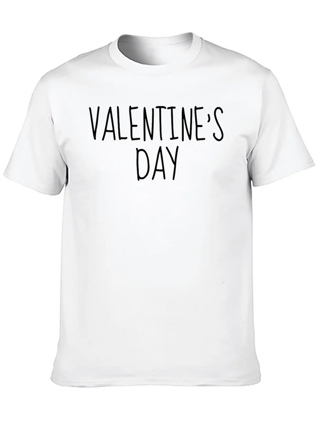 Valentines Day Lightweight Cotton T-Shirt – Daily Comfort Graphic Shirt