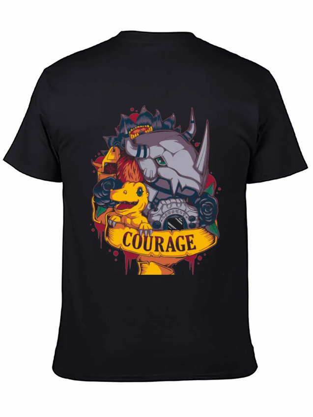 Valor Digital Lightweight Cotton T-Shirt – Daily Comfort Graphic Shirt
