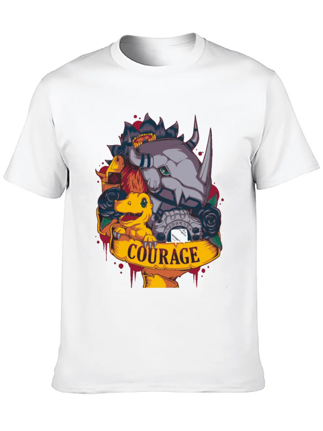Valor Digital Lightweight Cotton T-Shirt – Daily Comfort Graphic Shirt