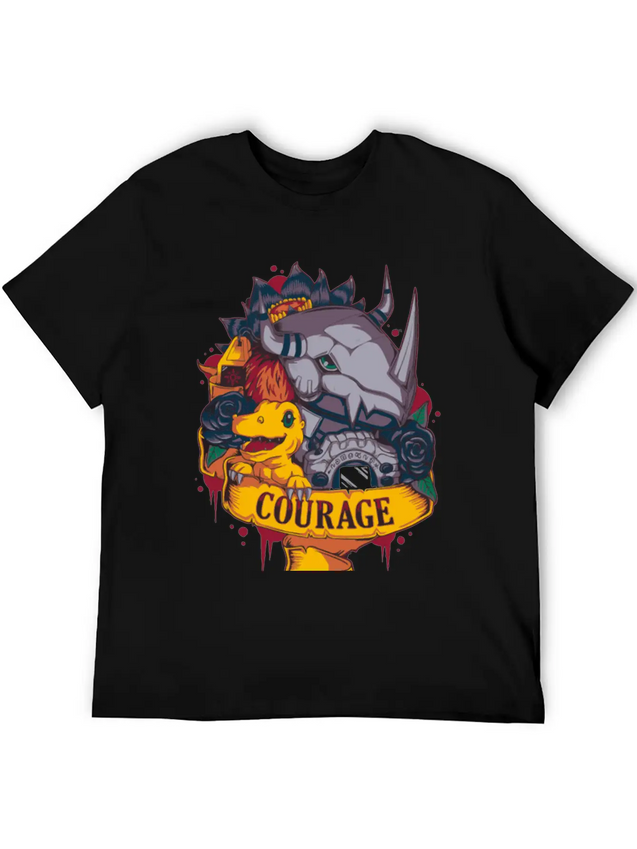 Valor Digital Lightweight Cotton T-Shirt – Daily Comfort Graphic Shirt