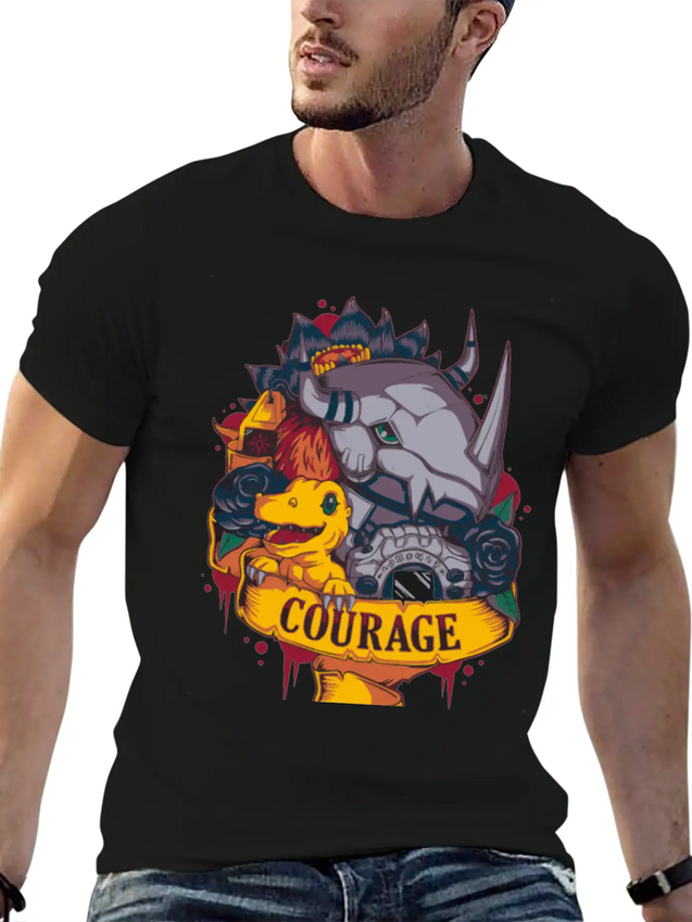 Valor Digital Lightweight Cotton T-Shirt – Daily Comfort Graphic Shirt