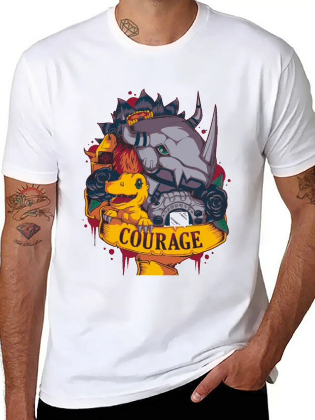 Valor Digital Lightweight Cotton T-Shirt – Daily Comfort Graphic Shirt