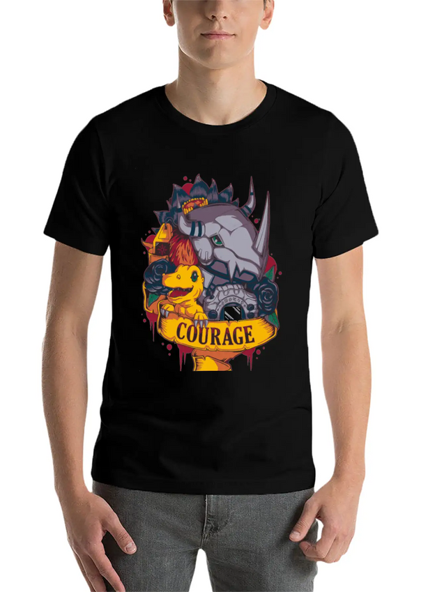 Valor Digital Lightweight Cotton T-Shirt – Daily Comfort Graphic Shirt