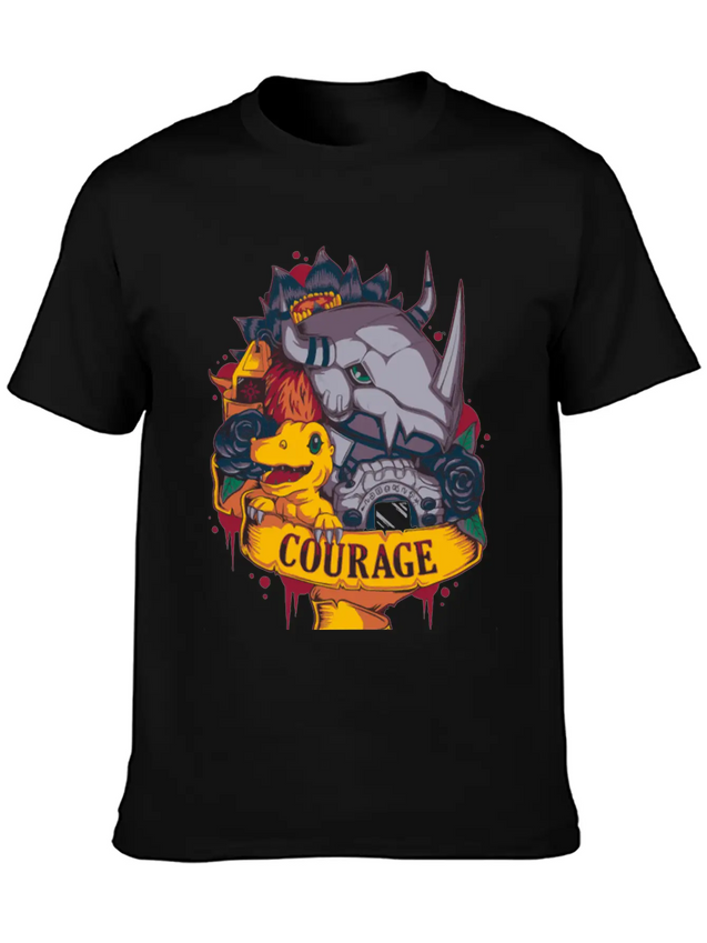 Valor Digital Lightweight Cotton T-Shirt – Daily Comfort Graphic Shirt