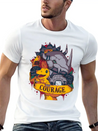 Valor Digital Lightweight Cotton T-Shirt – Daily Comfort Graphic Shirt