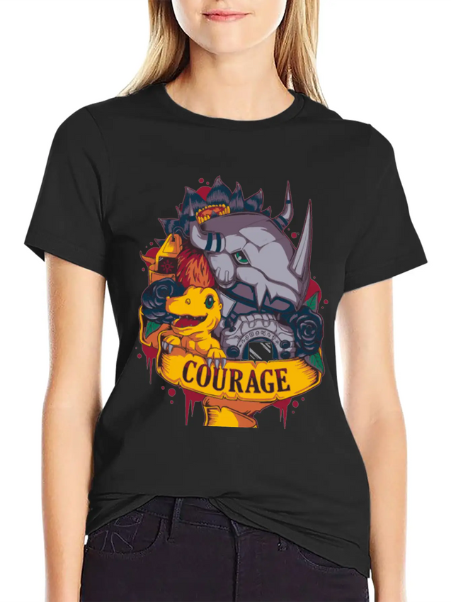 Valor Digital Lightweight Cotton T-Shirt – Daily Comfort Graphic Shirt