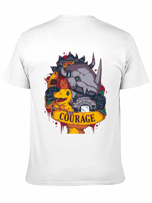 Valor Digital Lightweight Cotton T-Shirt – Daily Comfort Graphic Shirt