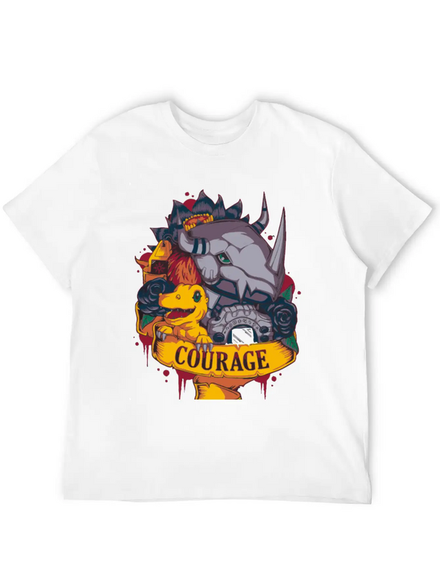 Valor Digital Lightweight Cotton T-Shirt – Daily Comfort Graphic Shirt