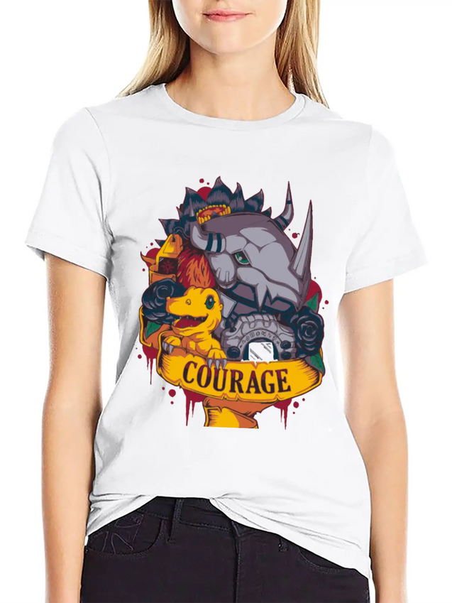 Valor Digital Lightweight Cotton T-Shirt – Daily Comfort Graphic Shirt