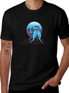 Vaporwave Donkey Japanese Aesthetic Lightweight Cotton T-Shirt – Daily Comfort Graphic Shirt