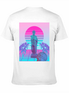 Vaporwave Greek Statue. Giff For Fans Of Physics Lightweight Cotton T-Shirt – Daily Comfort Graphic Shirt