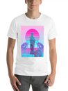 Vaporwave Greek Statue. Giff For Fans Of Physics Lightweight Cotton T-Shirt – Daily Comfort Graphic Shirt