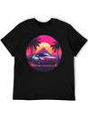 Vaporwave Mood Lightweight Cotton T-Shirt – Daily Comfort Graphic Shirt