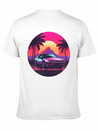 Vaporwave Mood Lightweight Cotton T-Shirt – Daily Comfort Graphic Shirt