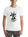 VEGAN COW Lightweight Cotton T-Shirt – Daily Comfort Graphic Shirt