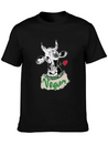VEGAN COW Lightweight Cotton T-Shirt – Daily Comfort Graphic Shirt