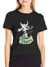 VEGAN COW Lightweight Cotton T-Shirt – Daily Comfort Graphic Shirt