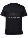 Vegan Lightweight Cotton T-Shirt – Daily Comfort Graphic Shirt