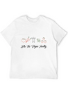 Vegan Lightweight Cotton T-Shirt – Daily Comfort Graphic Shirt