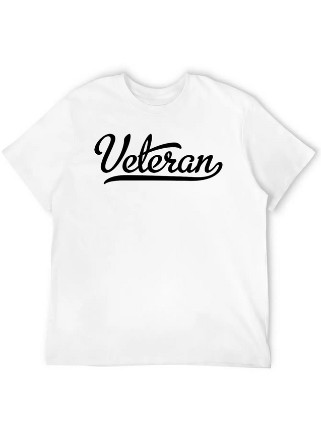 Veteran Lightweight Cotton T-Shirt – Daily Comfort Graphic Shirt
