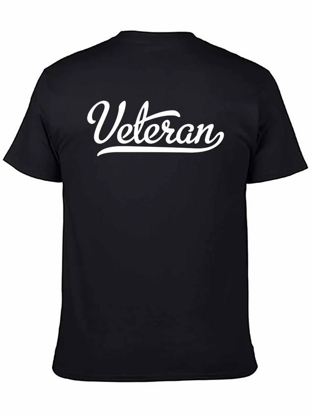 Veteran Lightweight Cotton T-Shirt – Daily Comfort Graphic Shirt