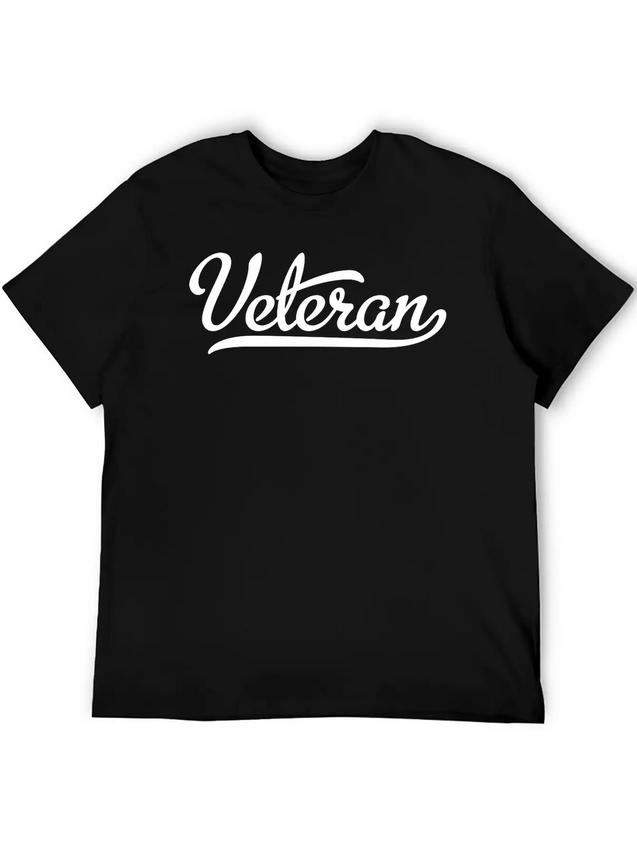 Veteran Lightweight Cotton T-Shirt – Daily Comfort Graphic Shirt