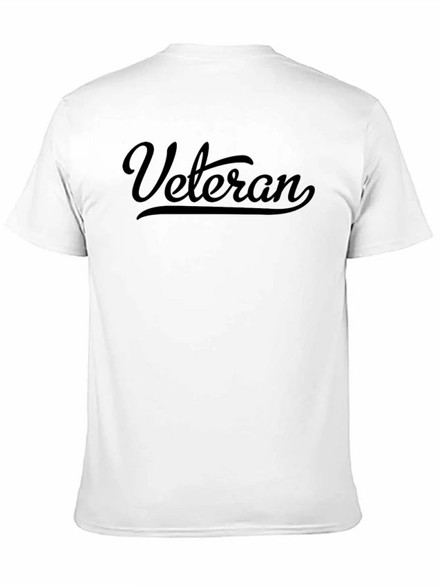 Veteran Lightweight Cotton T-Shirt – Daily Comfort Graphic Shirt