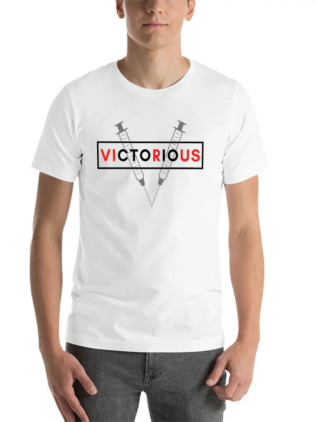 Victorious Lightweight Cotton T-Shirt – Daily Comfort Graphic Shirt