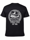 Viking Tour Travel Adventure Norway Finland Lightweight Cotton T-Shirt – Daily Comfort Graphic Shirt