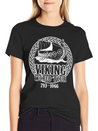 Viking Tour Travel Adventure Norway Finland Lightweight Cotton T-Shirt – Daily Comfort Graphic Shirt