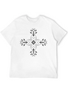 Viney Flower 11 Lightweight Cotton T-Shirt – Daily Comfort Graphic Shirt