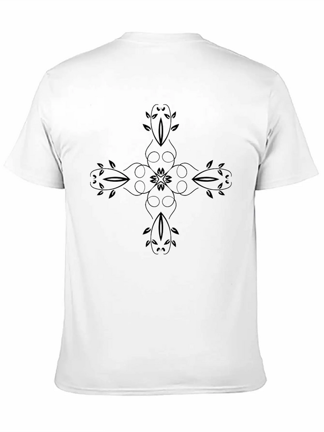 Viney Flower 11 Lightweight Cotton T-Shirt – Daily Comfort Graphic Shirt