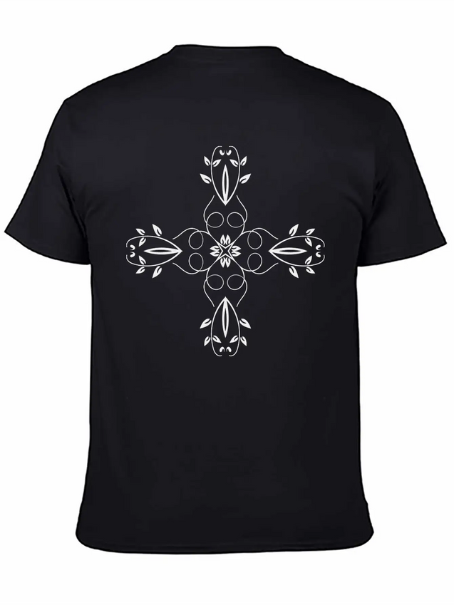 Viney Flower 11 Lightweight Cotton T-Shirt – Daily Comfort Graphic Shirt