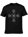 Viney Flower 11 Lightweight Cotton T-Shirt – Daily Comfort Graphic Shirt
