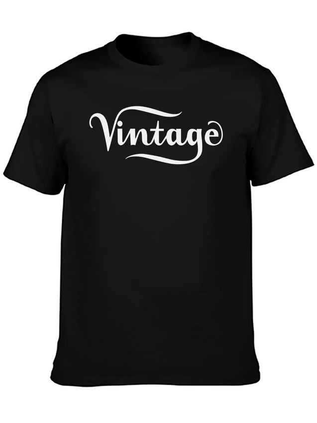 Vintage 1c Lightweight Cotton T-Shirt – Daily Comfort Graphic Shirt