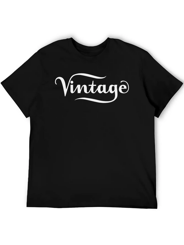 Vintage 1c Lightweight Cotton T-Shirt – Daily Comfort Graphic Shirt