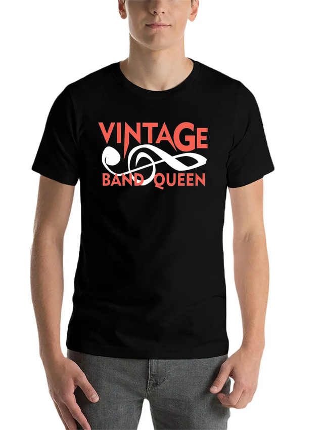 Vintage Band Queen Lightweight Cotton T-Shirt – Daily Comfort Graphic Shirt