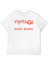 Vintage Band Queen Lightweight Cotton T-Shirt – Daily Comfort Graphic Shirt