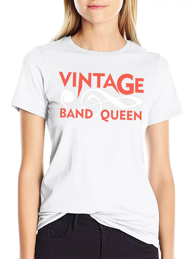 Vintage Band Queen Lightweight Cotton T-Shirt – Daily Comfort Graphic Shirt
