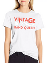 Vintage Band Queen Lightweight Cotton T-Shirt – Daily Comfort Graphic Shirt