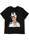 Vintage Charlie Chaplin Comic T Shirt Vector Image Lightweight Cotton T-Shirt – Daily Comfort Graphic Shirt