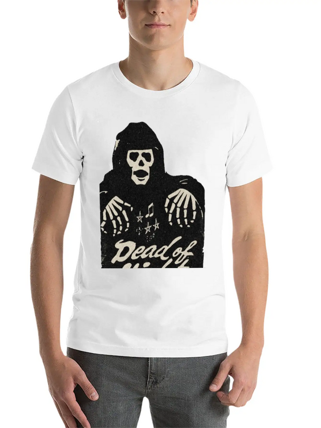 Vintage Day Of The Dead Concert Concert Lightweight Cotton T-Shirt – Daily Comfort Graphic Shirt