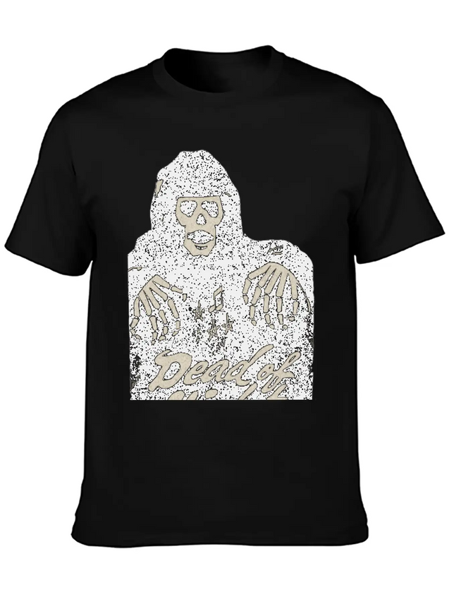 Vintage Day Of The Dead Concert Concert Lightweight Cotton T-Shirt – Daily Comfort Graphic Shirt