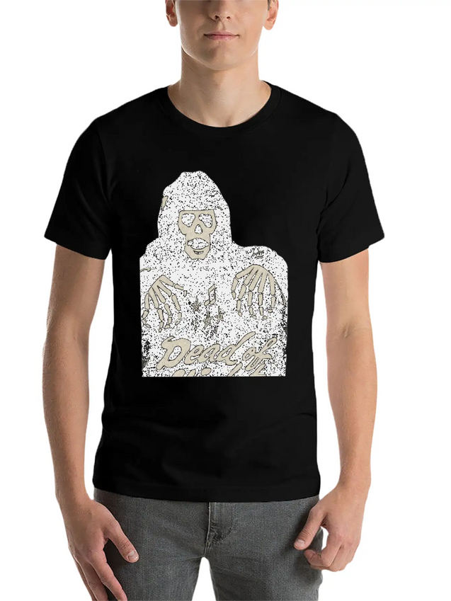 Vintage Day Of The Dead Concert Concert Lightweight Cotton T-Shirt – Daily Comfort Graphic Shirt