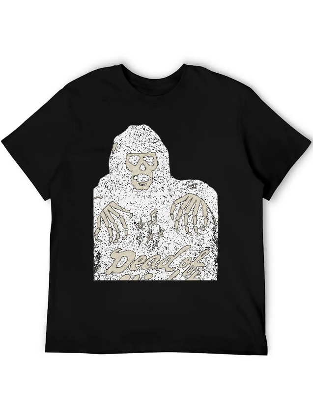 Vintage Day Of The Dead Concert Concert Lightweight Cotton T-Shirt – Daily Comfort Graphic Shirt