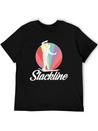 Vintage Retro Used Look Slackline Balancing Idea Lightweight Cotton T-Shirt – Daily Comfort Graphic Shirt