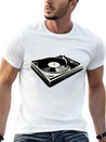 Vinyl Player Lightweight Cotton T-Shirt – Daily Comfort Graphic Shirt